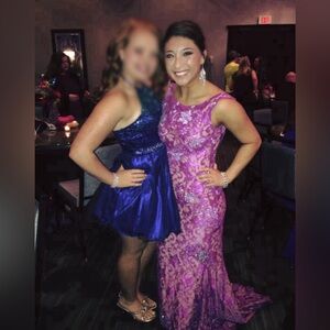 Jovani purple prom dress